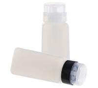 VICASKY 2 bottiglie per utensili per unghie, spremere vuoti, dispenser per pompa, accessori per saloni di unghie, disco per pompa, bottiglie verso il basso per animali domestici