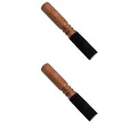 VICASKY 2 campane tibetane per Buddha Chanting Stick in legno, campane tibetane e parti