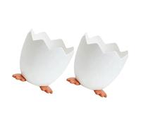 VICASKY 2 contenitori per piatti da forno per pollo, rotti, contenitori trasparenti