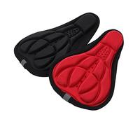 VICASKY 2 Coprisedile Imbottiti Professionale Comfort Ottimale per Accessorio per Bici Resistente e Design e Rosso