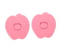 VICASKY 2 fermagli per capelli per bambini e bambini, taglia pony portatile, pettine per capelli, strumento di taglio manuale in plastica rosa