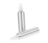 VICASKY 2 flaconi spray ricaricabili in alluminio, leggeri e portatili, per la cura del corpo e il profumo per viaggi e in viaggio, durevoli e sicuri da usare