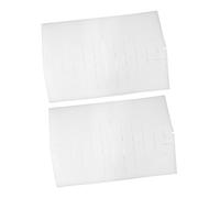 VICASKY 2 fogli per piante idroponiche a forma di cubo per coltivazioni senza pietre, mini cubi attrezzi da giardino per la coltivazione di ortaggi, bianco