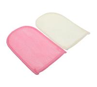 VICASKY 2 guanti da doccia esfolianti per uomini, delicati sulla pelle, per la pulizia del corpo, efficaci scrub per un piacevole massaggio alla doccia