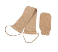 VICASKY 2 Guanti Per Massaggi Alla Schiena E Da Bagno Guanti Da Doccia Asciugamano In Luffa Scrub Per La Schiena Rimozione Delle Pelli Morte Esfoliante Per Il Corpo In Luffa