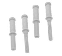 VICASKY 2 paia di maniglie per cavalli a dondolo, per bambini, per cavalli a dondolo, per bambini, per cavalli a dondolo, per bambini, in plastica, colore grigio