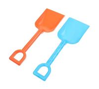 VICASKY 2 palette da spiaggia, per la spiaggia, per l'estate, per bambini, mini escavatori, gocce d'acqua, pala da neve, da viaggio, in pp