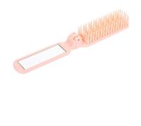 VICASKY 2 pettini a specchio, ricci, mini spazzola da viaggio, per cuoio capelluto, piccola spazzola pieghevole per capelli portatile, pieghevole, comoda spazzola compatta