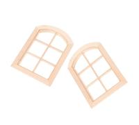VICASKY 2 pezzi accessori per la casa delle bambole in miniatura mobili in legno per la casa delle bambole, decorazione per lavori fai da te, feste di Natale