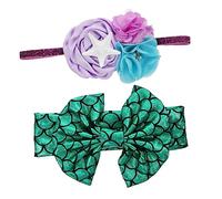 VICASKY 2 Pezzi Bambino Fascia E Fiocchi Elastica Fascia Set Per Ragazze Fasce Per Capelli Del Bambino Accessori Per Capelli Per Le Ragazze