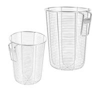 VICASKY 2 Pezzi Cesto Portautensili Lavastoviglie Portautensili Per Lavello Da Cucina Cestino Per Posate Porta Del Cucchiaio Supporto Per Bacchette in Acciaio Inossidabile Silver