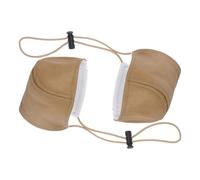 VICASKY 2 Pezzi Copri Tacchi per Scarpe da Guida Unisex Khaki, Protezione Antistrappo e Facile Manutenzione per Viaggi Lunghi e Guida Quotidiana