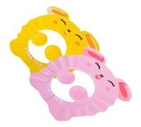 VICASKY 2 Pezzi Cuffia Per Shampoo Per Bambini Cuffia Per Doccia Per Bambini Roba Per Bambini Cappelli Shower Cappello Per Lavare I Visiera Da Bagno Per I Più Piccoli Cuffia Da