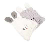 VICASKY 2 Pezzi Cuffie Da Doccia Per Cuffie Da Doccia Asciugamani Cuffie Da Doccia Per Asciugamano Per Carino Cuffie Per Asciutti Per Asciugamano Per Avvolgente