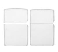 VICASKY 2 Pezzi Custodia Protettiva per Accendino in Plastica Trasparente Sleeve Antigraffio per Cherosene Compatibile con Zippo Leggera e Resistente per Viaggi e Uso Quotidiano