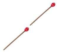 VICASKY 2 pezzi di lana campane tibetane in legno campane tibetane lunghe per meditazione e pratica spirituale nepalese Buddha strumenti