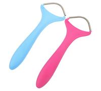 VICASKY 2 pezzi di rimozione dei peli del viso, epilatore manuale per una depilazione efficace, strumento portatile per sopracciglia e viso, durevole e semplice