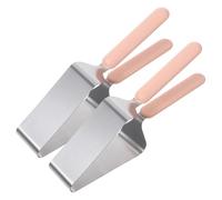 VICASKY 2 Pezzi Divisore e Spatola per Torte Acciaio Inossidabile con Antiscivolo Tagliapaste per Matrimoni e Dolci Strumento Resistente e Facile da