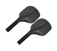 VICASKY 2 Pezzi Maschera per protettore del taglio dei maschera per taglio di signore da scudo lacca per il viso copertura lacca per plastica Nero