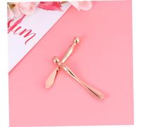 VICASKY 2 Pezzi Massaggiatori per Occhi Strumenti per Della Assorbimento Crema Occhi Design Unico Facili Usare Color Rosa Oro