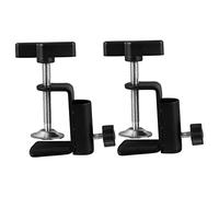 VICASKY 2 Pezzi Metallo Base Microfono Supporto Mic Mount Mic Mlamp Per Tavolo Scrivania Vite Regolabile