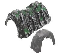 VICASKY 2 pezzi modellismo ferroviario paesaggio fai da te accessori modellismo tunnel modellismo tunnel auto giocattolo stazione ferroviaria treni e accessori tunnel ferroviario per plastica