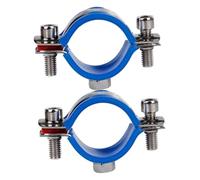 VICASKY 2 pezzi Office Chair Saver Tool in Acciaio Inossidabile con Morsetti per Fermare Affondamento della Sedia da Ufficio Facile Installazione e Supporto Stabile per Tubo Ø