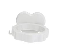 VICASKY 2 pezzi per asciugacapelli, supporto da parete senza fori per asciugacapelli, resistente alla corrosione e antiruggine, per l'inaugurazione della casa di asciugacapelli