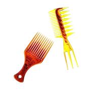 VICASKY 2 Pezzi Pettine ad olio pettine per a denti larghi