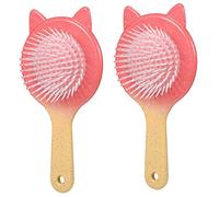 VICASKY 2 Pezzi pettine da massaggio spazzola per ragazza seta groviglio districare i riccio Bagnato spazzola per districante Pettine da parrucchiere AbS