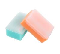 VICASKY 2 pezzi Pettine Morbido per Shampoo per Ragazzo Ragazza Massaggiatore Capillare e Spugna da Bagno in Spugna Resistente Stimola Integrazione Sensoriale e Massaggio Corpo Delicato