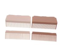 VICASKY 2 Pezzi Pettine Resistente al in Carbonio per Stiratura Accessorio e Rimovibile per Piastra Strumento per Styling e Districatura Nodi per Domestico e