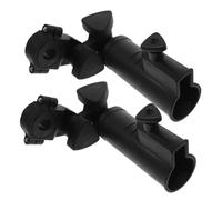 VICASKY 2 Pezzi Portaombrelli Golf Regolabile in ABS Supporto per Carrelli Golf Passeggini Sedie Rotelle e Biciclette Leggeri e Portatili per Protezione Ottimale in Ogni Condizione