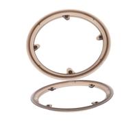 VICASKY 2 Pezzi Protezione Paracatena Bici in Plastica Resistente Copri Catena Bici Denti per Mountain Bike Installazione Facile e Copertura Completa del Chainwheel