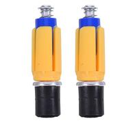 VICASKY 2 pezzi Punte Dure per Bastoni Trekking Accessori Sostitutivi Resistenti per Camminata e Escursionismo Miglior Grip e Trazione Stabile Compatibili con Bastone Passeggio