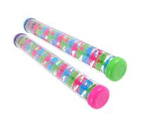 VICASKY 2 Pezzi Rain Stick Sensory Toy Spiral Hand Percussion Instruments For Early Music Education And Cognitive Development For Group Play And Family Activities