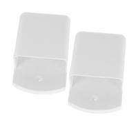 VICASKY 2 Pezzi Scatola Portaoggetti a Parete per Telecomando Supporto per Telecomando per Tv Ventilatore da Soffitto Supporto per Telefono in Acrilico