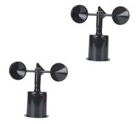 VICASKY 2 Pezzi Scocca ABS per Anemometro Direzione Vento Rigido Resistente e Leggero per Sensore Indicatore Vento in Serra e Stazioni Meteorologiche