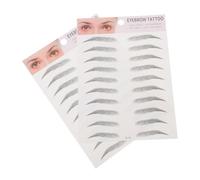 VICASKY 2 Pezzi Sopracciglia Finte Adesive Kit Di Sopracciglia Artificiali Adesivi Per Uomini e Donne