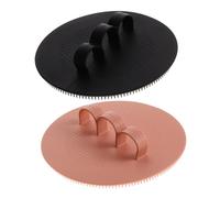 VICASKY 2 Pezzi Spazzole Bagno Silicone Ergonomiche Spazzola Esfoliante per Massaggio Della Accessorio per La Del Colori e Carne per La Doccia e Relax