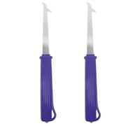 VICASKY 2 Pezzi Strumento per la Pulizia delle Cascate da Giardino 2 Pezzi in Acciaio con Gancio per Rimozione Detriti e Ghiaia, Accessorio per Fontane Esterne e di Scarico Stagno