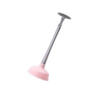 VICASKY 2 Pezzi Sturatubi Ventosa Rosa per Scarichi Sanitari Casa e Ufficio Pompa Disostruente Pratica e Facile da Usare per Sbloccare Lavandini e WC Rimuove Intasamenti e Odori Fognari