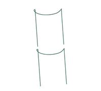 VICASKY 2 Pezzi Supporti per Piante da Giardino in Ferro Verniciato Verde Sostegno Stabile per Rampicanti Come Clematide e Pomodoro Facile da Montare Senza Attrezzi per Balcone e