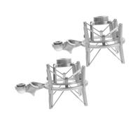 VICASKY 2 pezzi supporto microfono parti secchiello per microfono ispessito gancio gancio gancio adesivo gonfiabile puntelli di scena per giochi di ruolo accessori secchio mini microfono auricolare