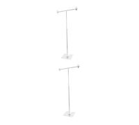 VICASKY 2 Pezzi Supporto per Sfondo Fotografico Regolabile Mini in Struttura T per e PVC per Still Life e Fotografia Prodotti Facile Montare e Pulire