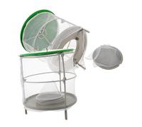 VICASKY 2 pezzi Trappola Insetti Sospesa con Copertura Antipioggia Rete Resistente per Insetti Esterni Acchiappa Moscerini Leggera e Portatile Facile da Usare e Trasportare