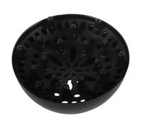 VICASKY 2 pezzi universale diffusore di ricambio per il diffusore di capelli, copertura del diffusore di capelli, per capelli ricci, asciugacapelli, diffusore di capelli fai da te, in plastica, nero