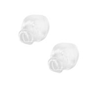 VICASKY 2 Pezzi Vecchia Signora con Chignon Bianca per Costume Nonna Mrs Santa per Halloween Natale Cosplay Adulti e Fibra Riutilizzabile