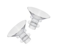 VICASKY 2 Pz convertitore per tiralatte elettrico tiralatte electric inserti flangiati in silicone flessibile Sostituzione inserti in silicone lavabili Gel di silice