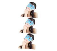 VICASKY 2 refrigeranti per il sonno, gonfio, per gli occhi, in rilassanti ciechi, maschera per occhi di ghiaccio, blu